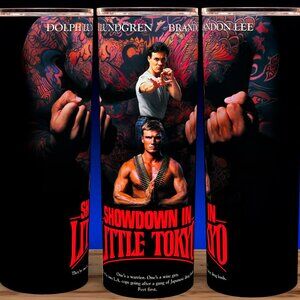 Showdown in Little Tokyo Brandon Lee Action Movie Cup Mug Tumbler
